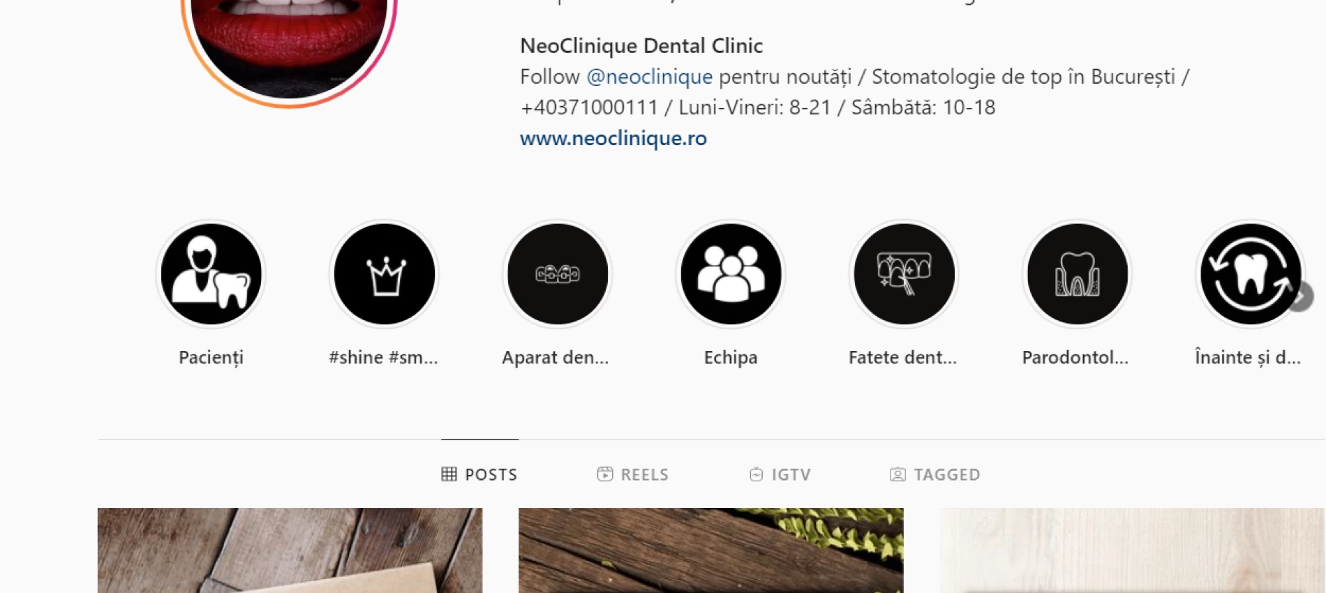 Follow @neoclinique pe Instagram