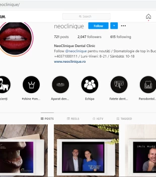 Follow @neoclinique pe Instagram